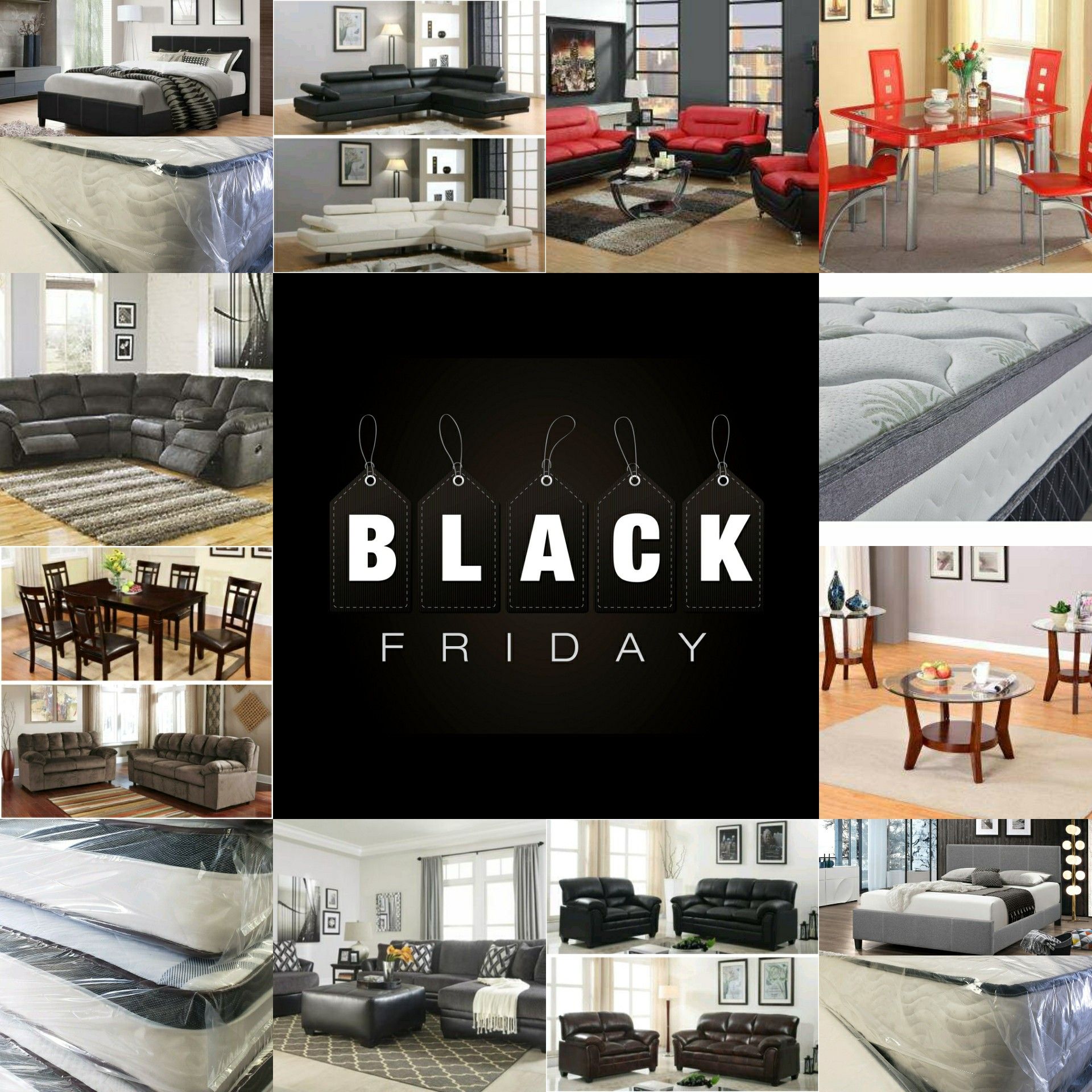 Huge Black Friday Sale! | Sectionals @$399 | Dining Sets @$225 | Bed & Mattress Sets @$180 | Get These Deals While They Last | Financing Available