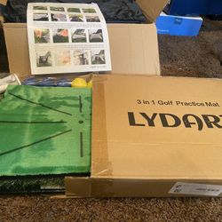 Golf Training Mat And Net (New)