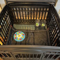 Puppy Pen, Bed, Feeders,  & Toy