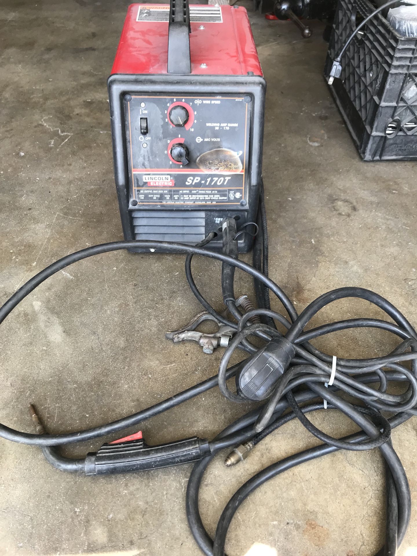 Lincoln so-170t mig welder