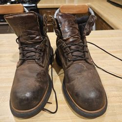 Red Wing Shoes Men's Brown Leather Work Boots