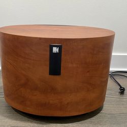 KEF subwoofer psw 2500. Cherry Wood.