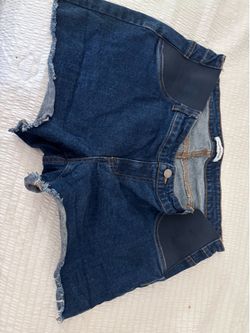 Maternity Jean Shorts