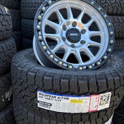 17” MVX WHEELS/ FALKEN 245/65R17 TIRES - PACKAGE DEAL!!!!