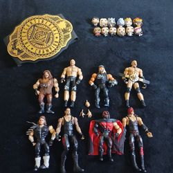WWE Wrestlers X Mini Funko Style Wrestlers BUNDLE