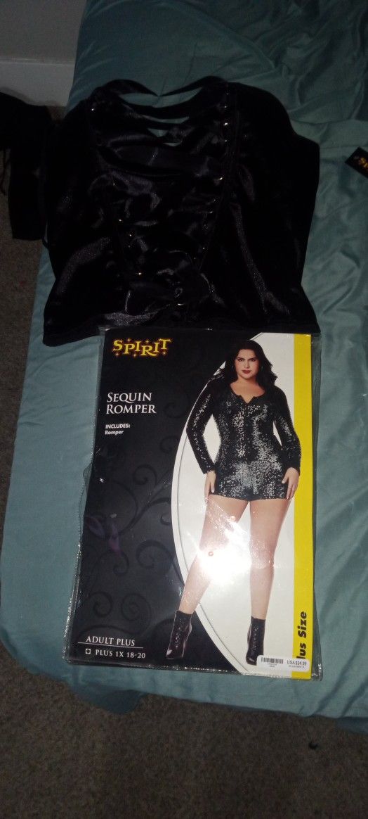 Sequin Romper And Corset 15 Each 
