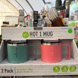 🔥 Reduce 14oz Hot1 Mug, 2-pack BRAND NEW