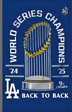 Dodgers Flag 5ftx3ft $16 Firm On Price