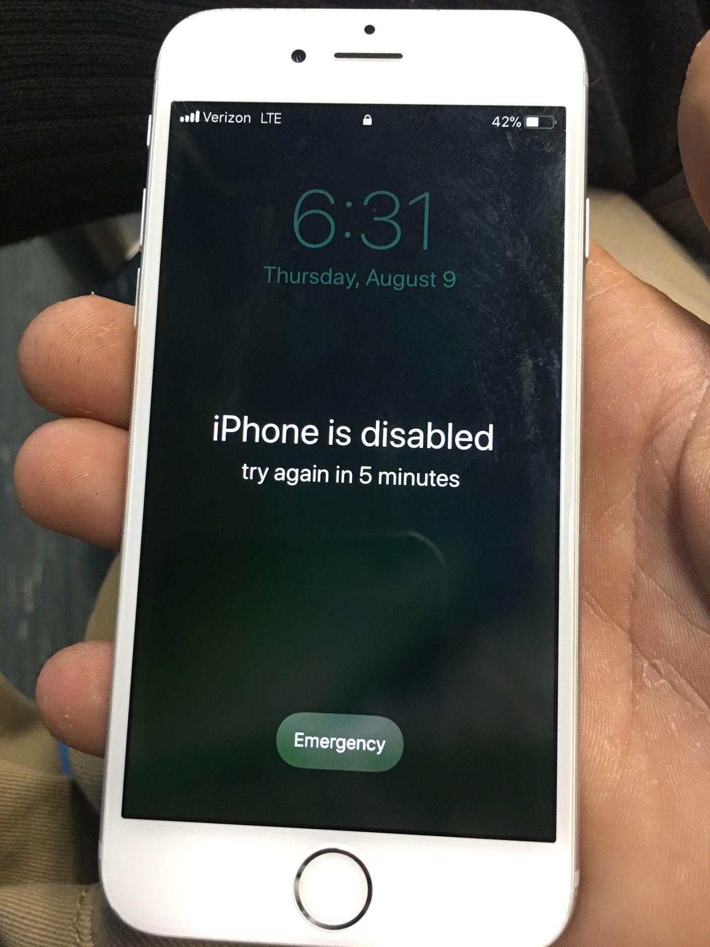 Locked IPhone 6