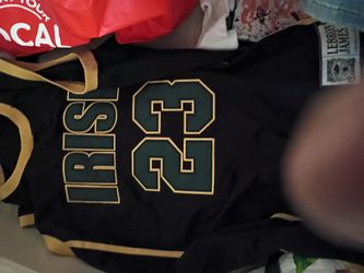 Lebron James irish jersey -large