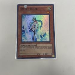 Effect Veiler Yugioh Card
