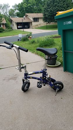 Foldable kids bike