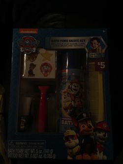 Paw patrol bath set