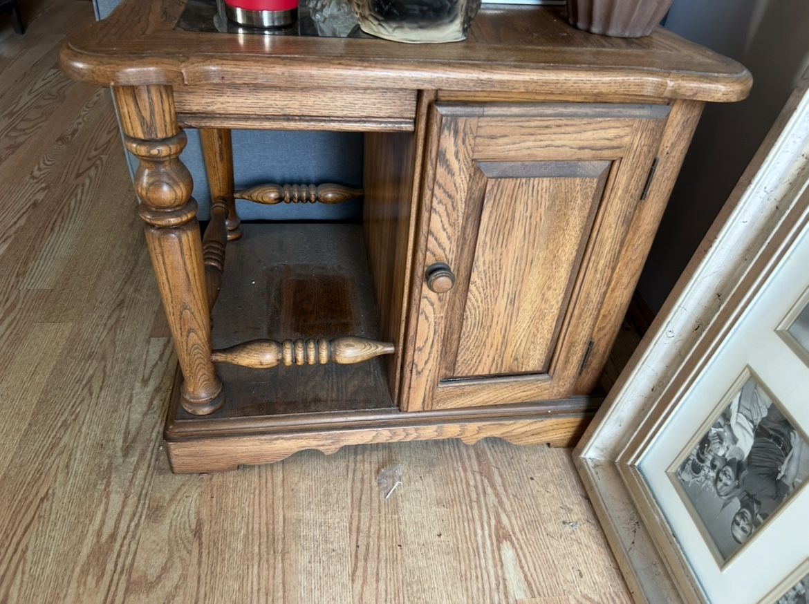 Dark Oak End Tables