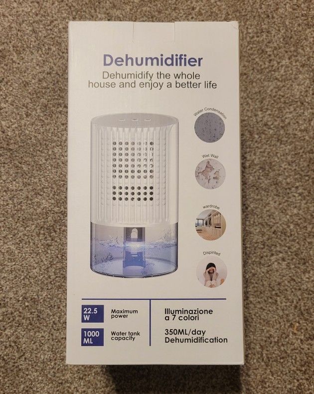 35oz Portable Dehumidifier for Home