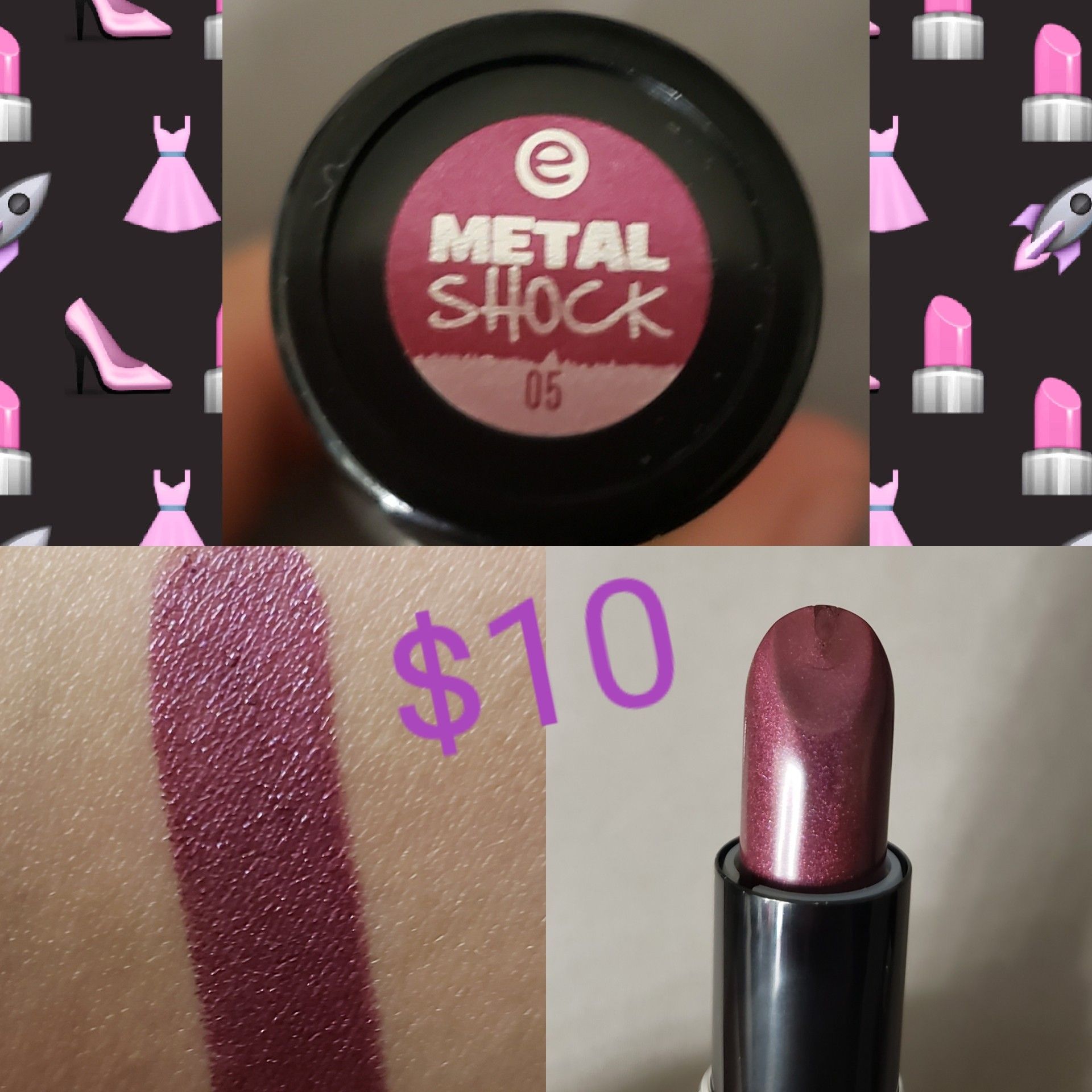 Metal shock lipstick