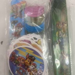 30 PCS Paw Patrol Slap Band Bracelets + Stickers Party Favors 
