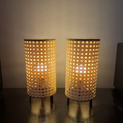 IKEA SAXHYTTAN Table Lamps x2