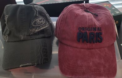 Baseball Cap Hat And Wallet Paris