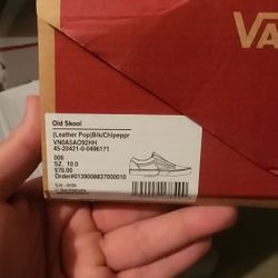 Size 10.5M Vans Old Skool Low
