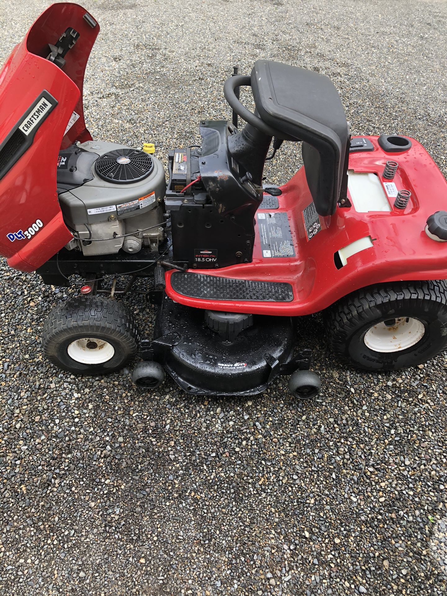 Craftsman DLT 3000 42 inch deck. for Sale in Rochester, WA OfferUp