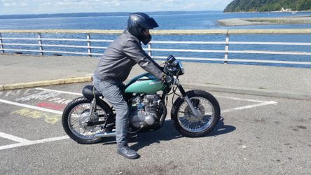 1975 Kawasaki KZ400 Cafe Racer
