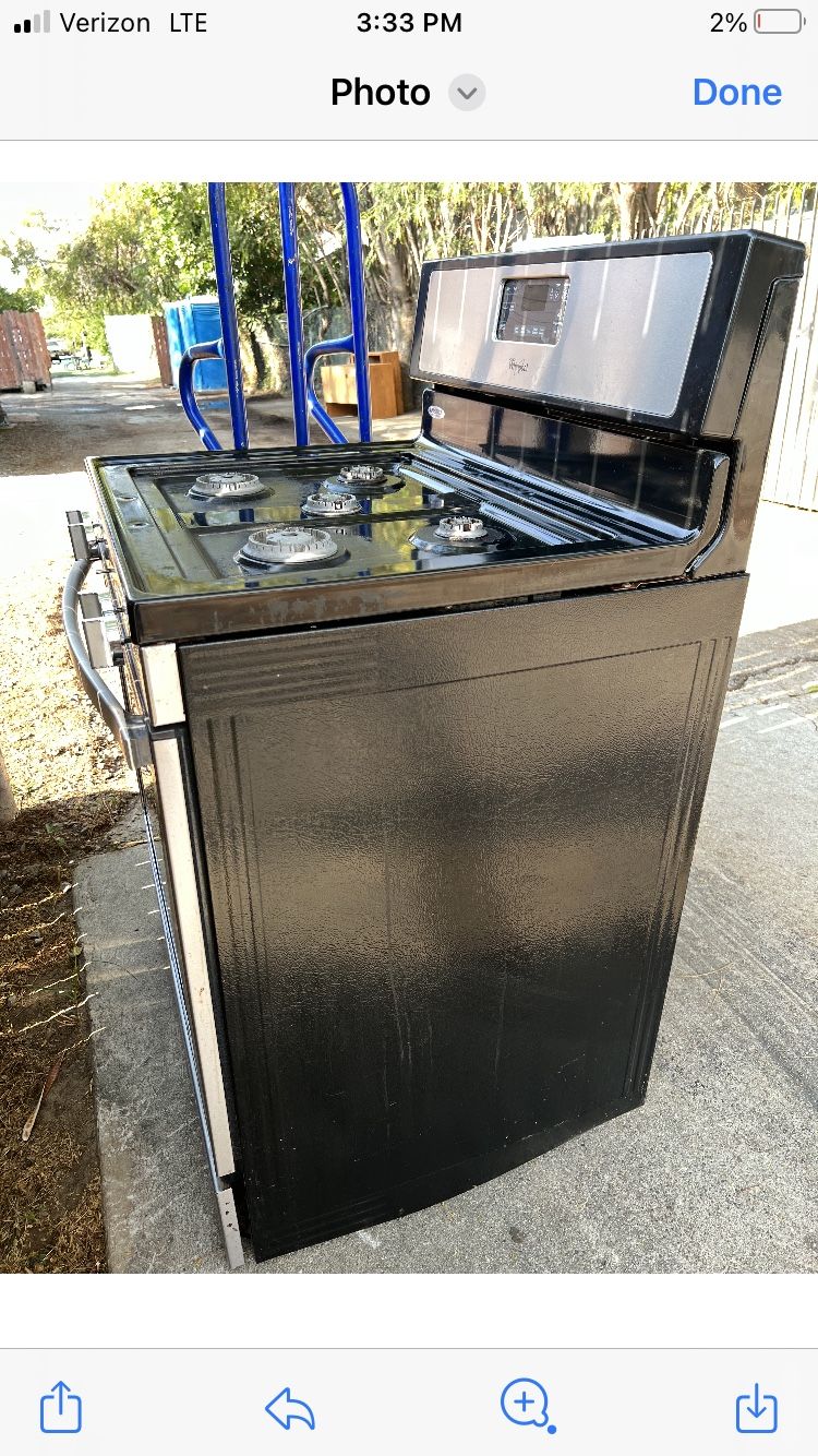 Whirlpool Stole FiveBurners
