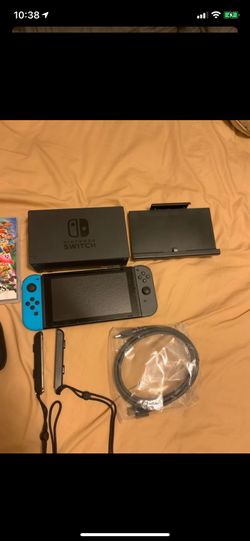 Nintendo switch with games