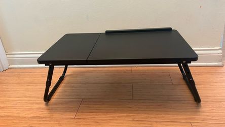 Adjustable Folding Laptop Desk – $15