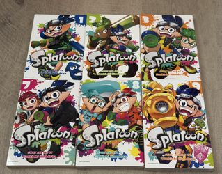 Splatoon Manga 1-3 7-9