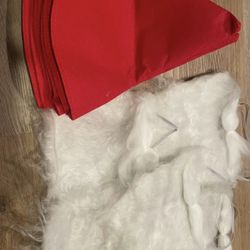 5pc Kids Gnome Hat and Beards