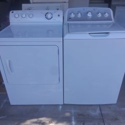 GE Washer And Gas Dryer 