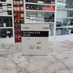 Sigma 24-70mm F2.8 DG DN ~ Sony ☆ Ask About Our Sigma Lens Options ☆