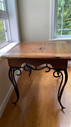 Rustic End Table