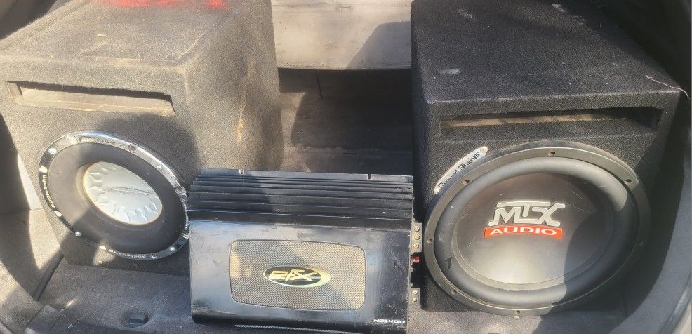 Amplifier And Speakers