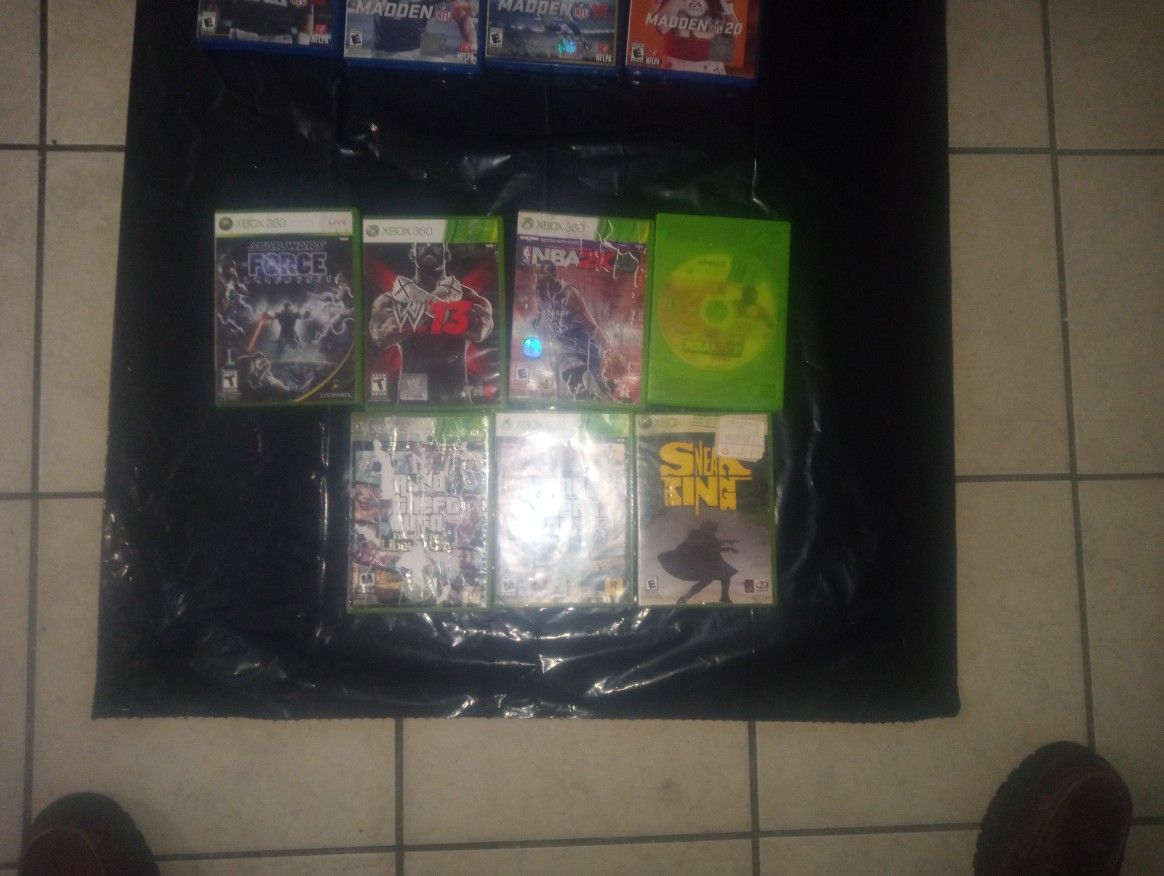 PS4 & X Box Games