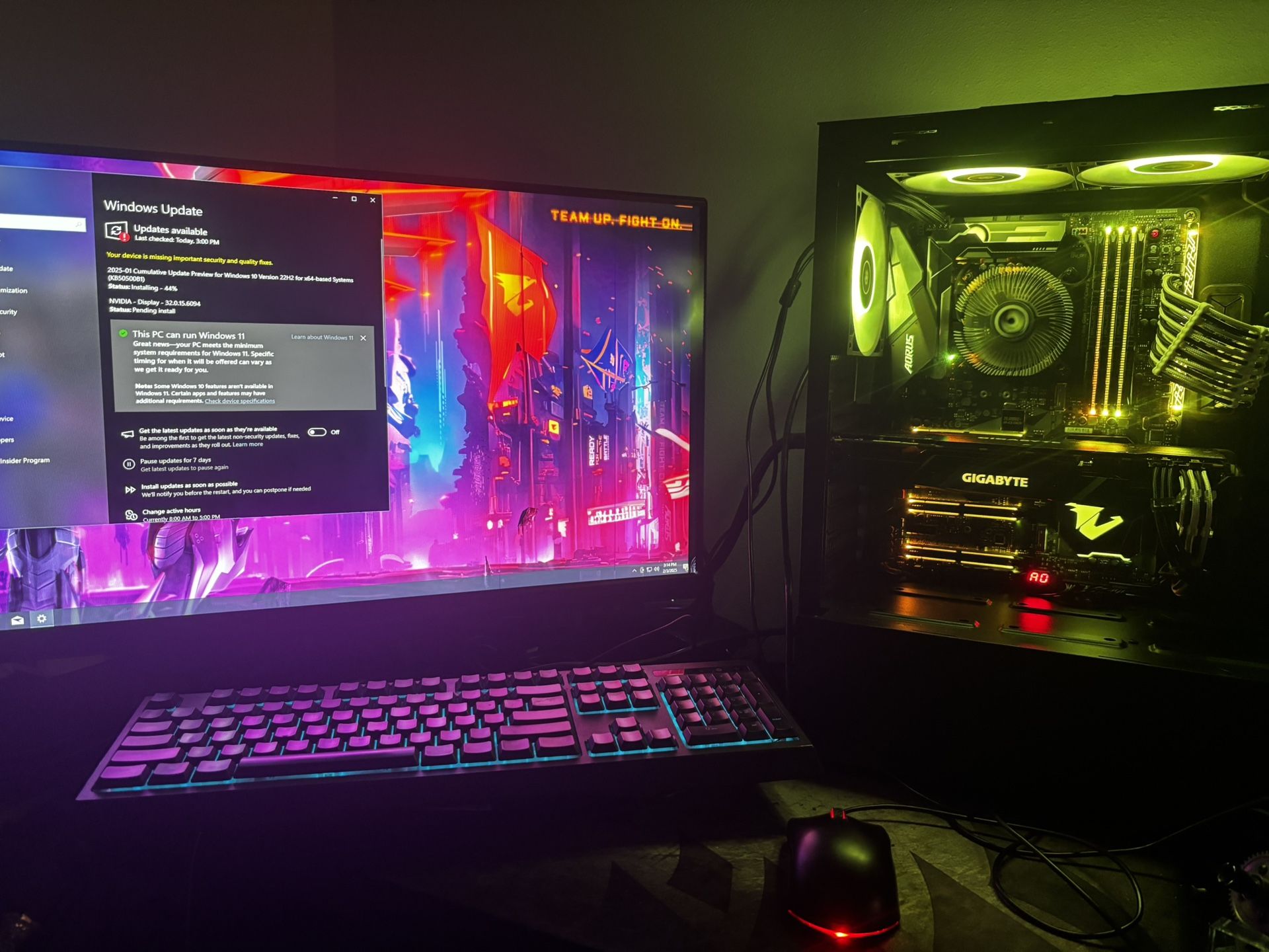 CoolerMaster Gigabyte Aorus Custom Intel/RTX Gaming PC