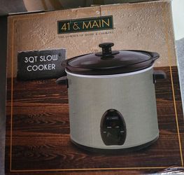 Slow Cooker 3 Quarts Green 