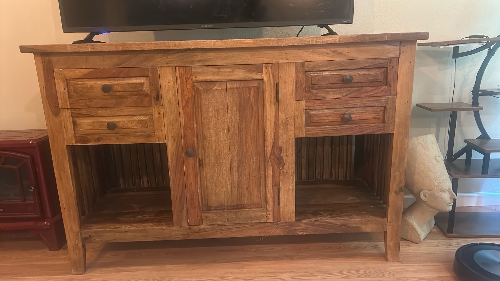Solid Wood Side Table