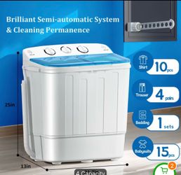 Mini portable washer