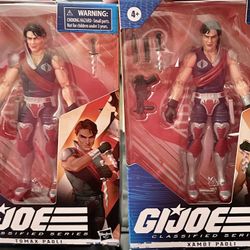 G.i. Joe Classified Series Tomax & Xamot Paoli Action Figures (lot Of 2)