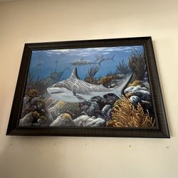 Dallen Lambson 28x40 Framed Giclee On Canvas