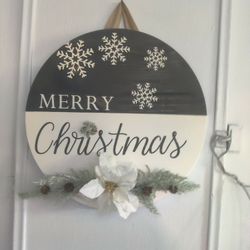 Merry Christmas Door Hanger