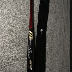Gleyber Torres Signed Bat