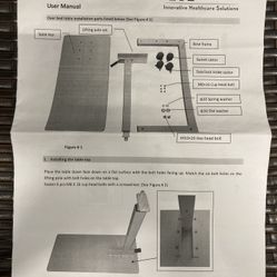 MedaCure Over Bed Table - Barely Used - Excellent Shape