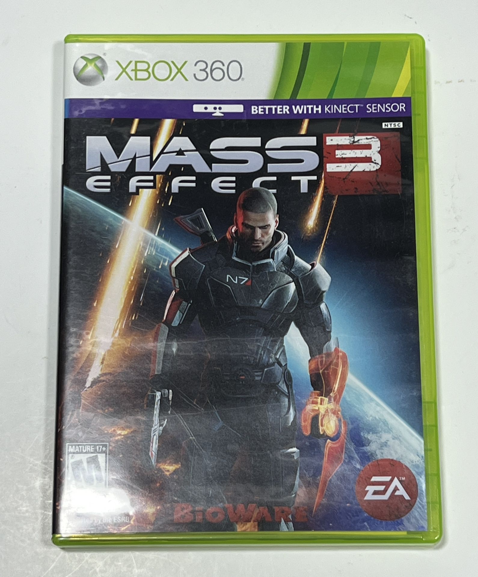 Mass Effect 3 (Microsoft Xbox 360, 2012) Video Game 