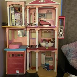 Barbie Doll House, Cars And Dolls