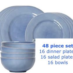 Stunning, like-new Juliska dishes - 48 pieces ($1,000 retail value)