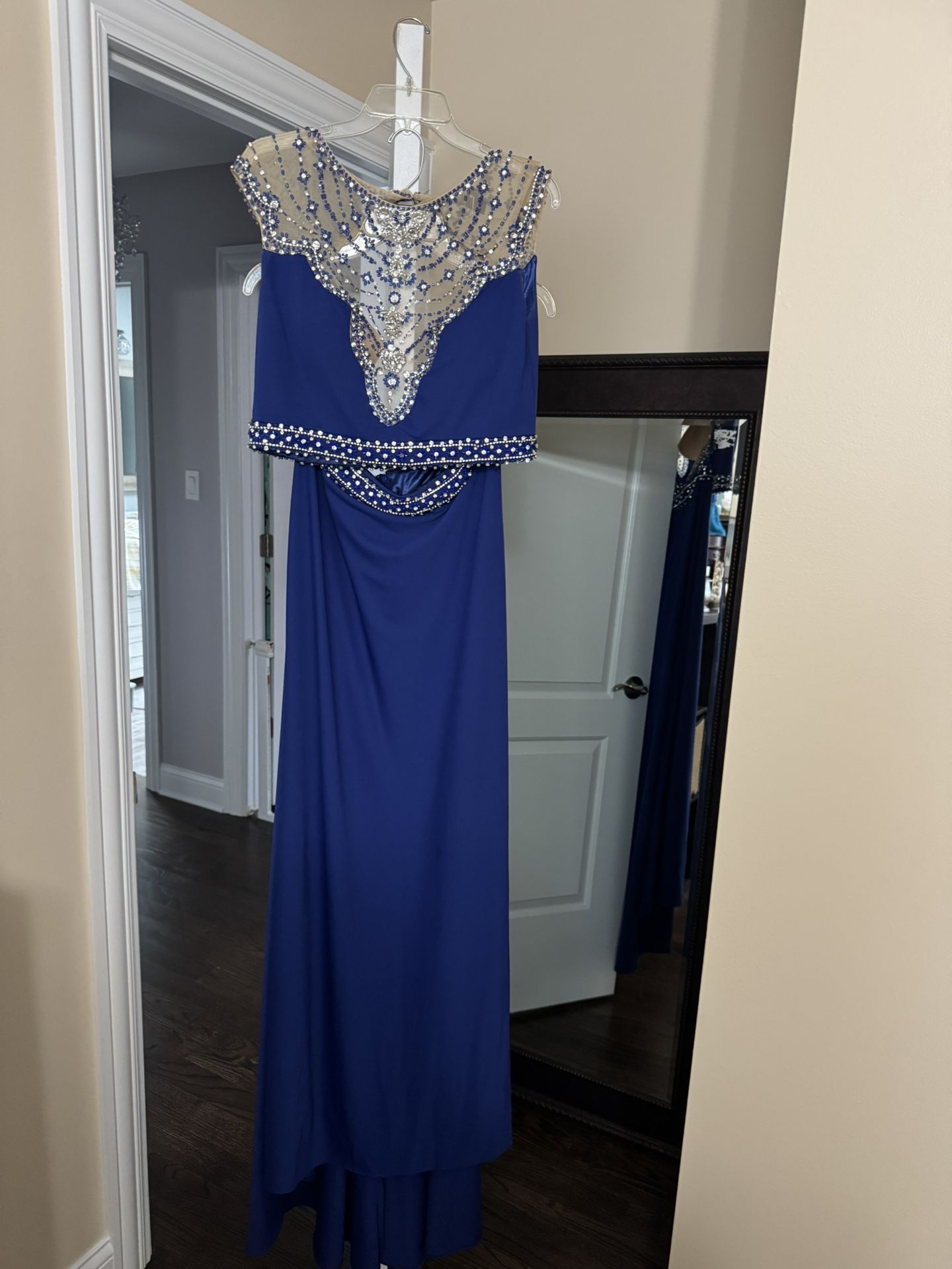 Dress Size 12 - Royal Blue - Bought At peaches