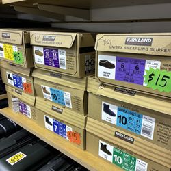 SPRING SHOE SALE - Kirkland Signature Boots And Slippers  HUGE DISCOUNTS